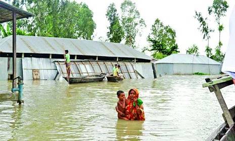 দেশের ৬ জেলায় বন্যার আভাস