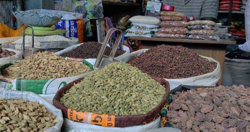 মসলার আমদানি