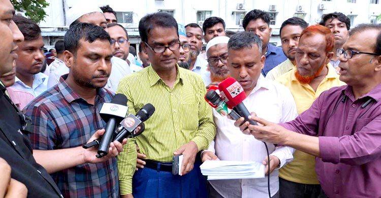 উপদেষ্টাকে দেওয়া হবে স্মারকলিপি